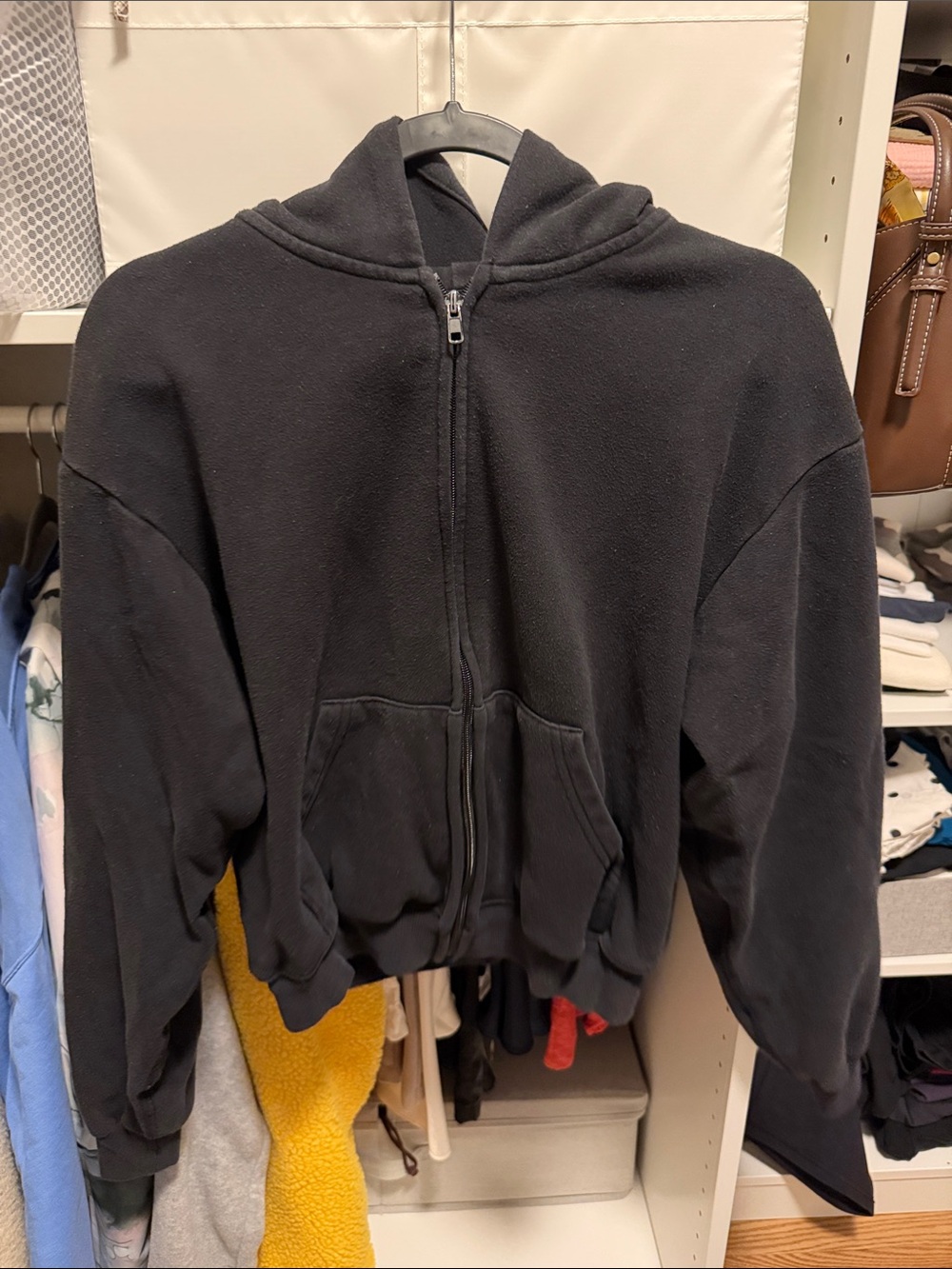 Skims full zip sweater